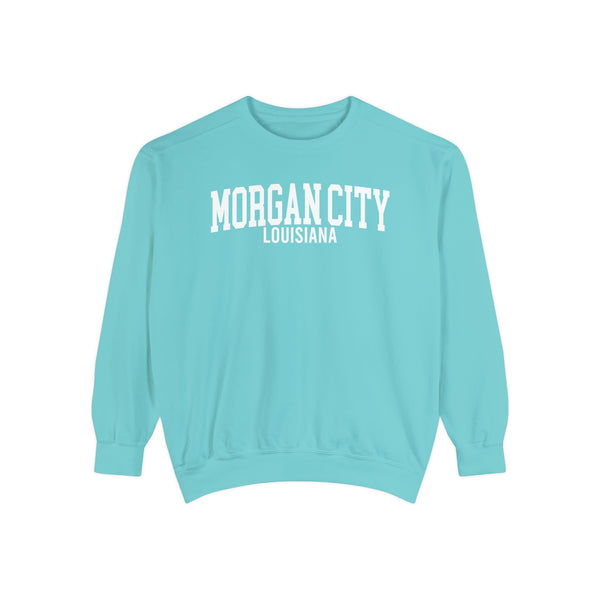 Morgan City Louisiana Comfort Colors Sweatshirt