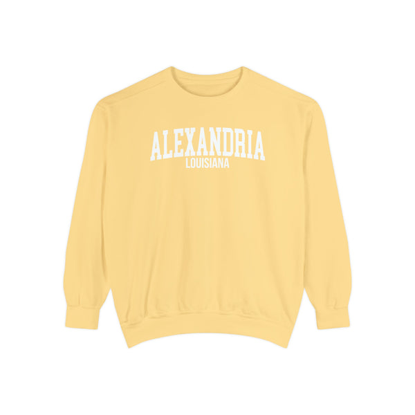 Alexandria Louisiana Comfort Colors Sweatshirt