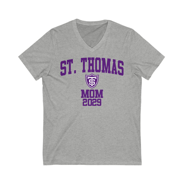 St. Thomas 2029 MOM V-Neck Tee