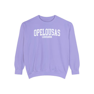 Opelousas Louisiana Comfort Colors Sweatshirt