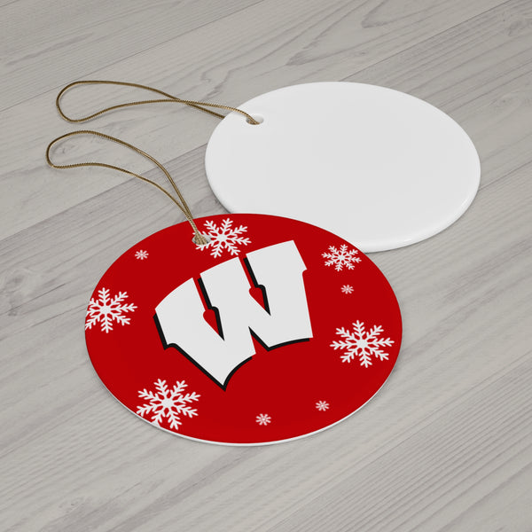 UW Madison Ceramic Ornaments