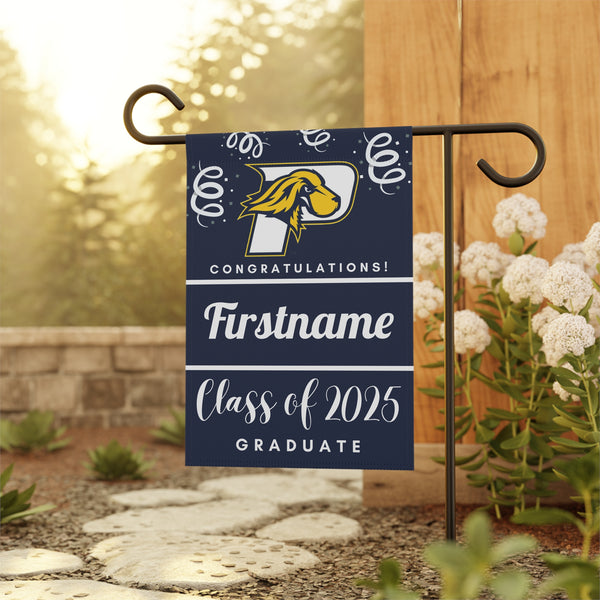 Personalized Pace 2025 Graduate Yard Flag