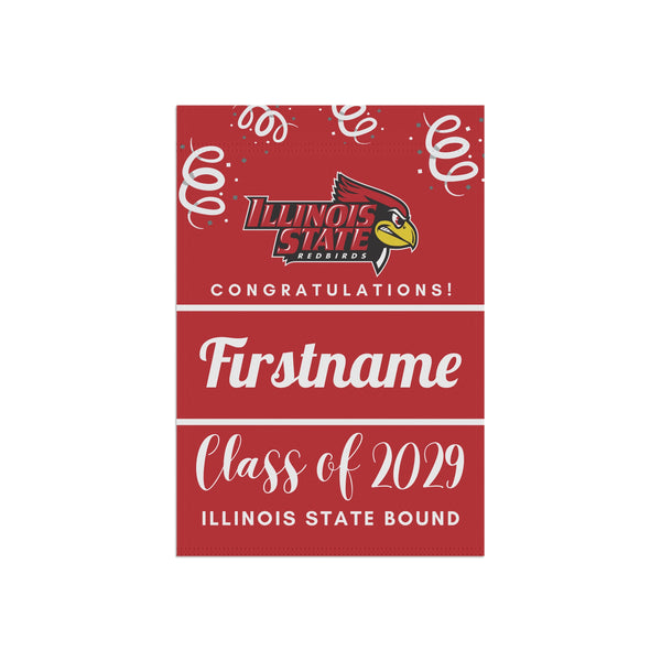 Personalized ISU 2029 Yard Flag
