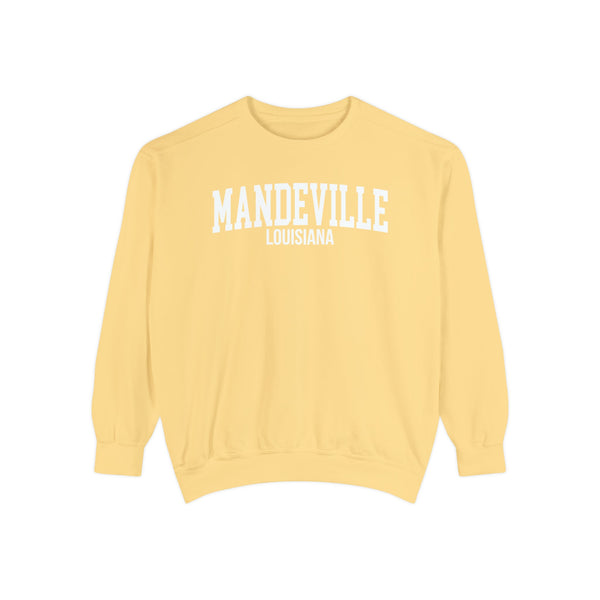 Mandeville Louisiana Comfort Colors Sweatshirt