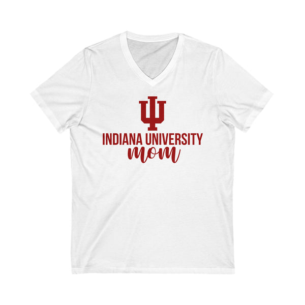 Indiana University MOM V-Neck Tee