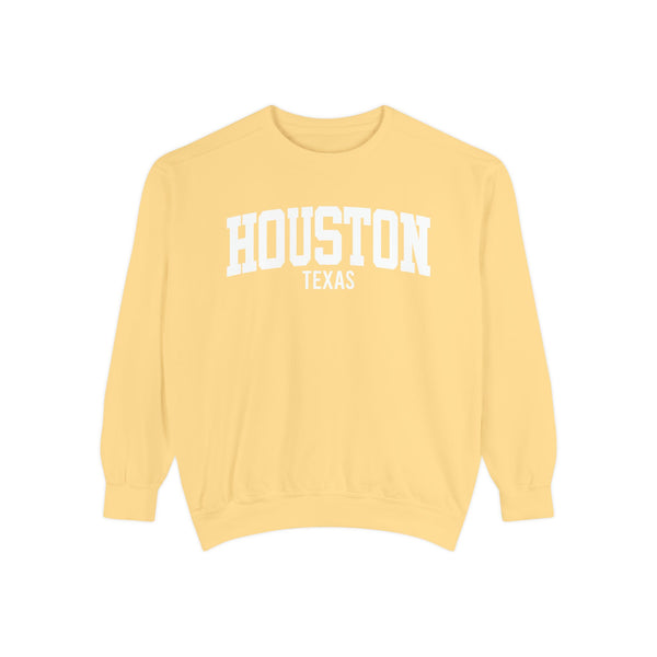 Houston Texas Comfort Colors Sweatshirt