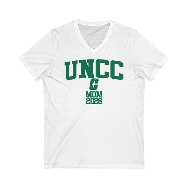 UNCC Class of 2028 MOM V-Neck Tee