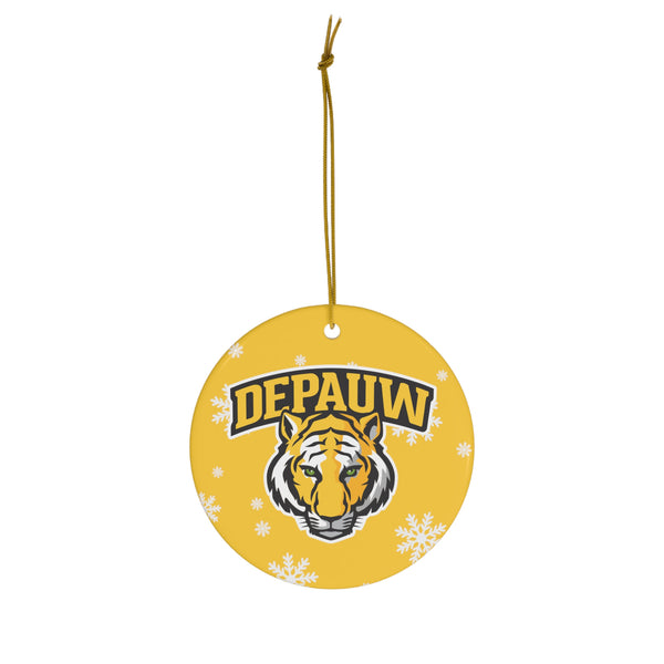 DePauw Ceramic Ornaments
