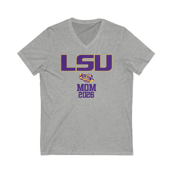 LSU 2026 MOM V-Neck Tee