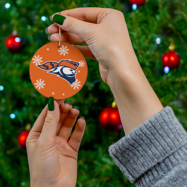 Carroll Ceramic Ornament