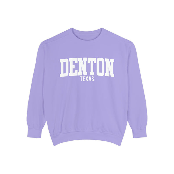 Denton Texas Comfort Colors Sweatshirt