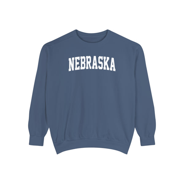 Nebraska Comfort Colors Sweatshirt