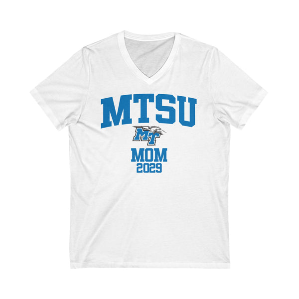 MTSU 2029 MOM V-Neck Tee