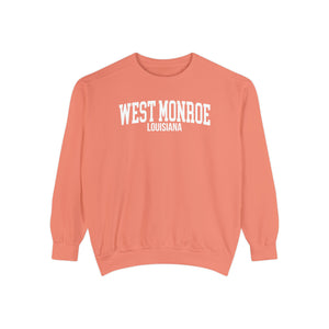 West Monroe Louisiana Comfort Colors Sweatshirt