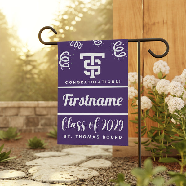 Personalized St. Thomas 2029 Yard Flag