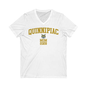 Quinnipiac Class of 2028 MOM V-Neck Tee