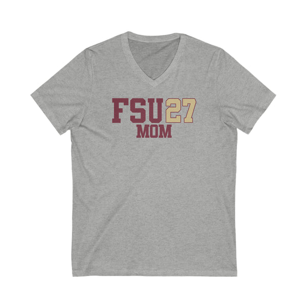 FSU Class of 2027 MOM V-Neck Tee