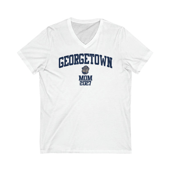 Georgetown Class of 2027 MOM V-Neck Tee
