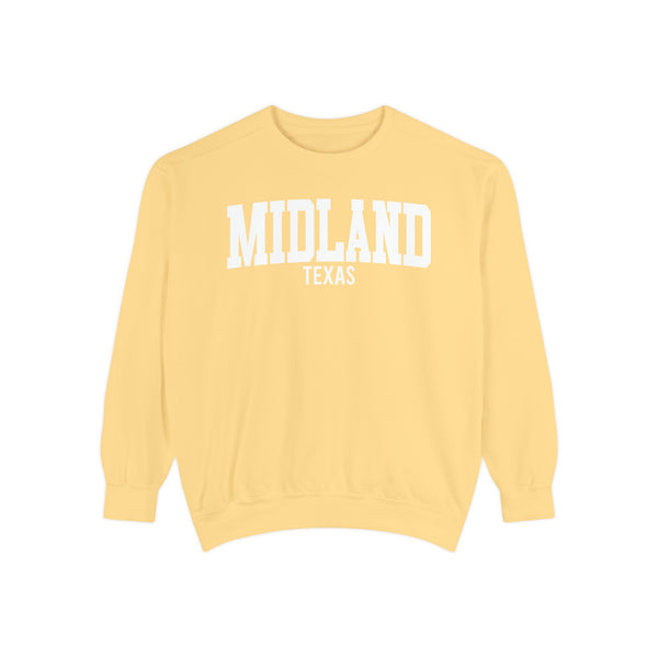 Midland Texas Comfort Colors Sweatshirt