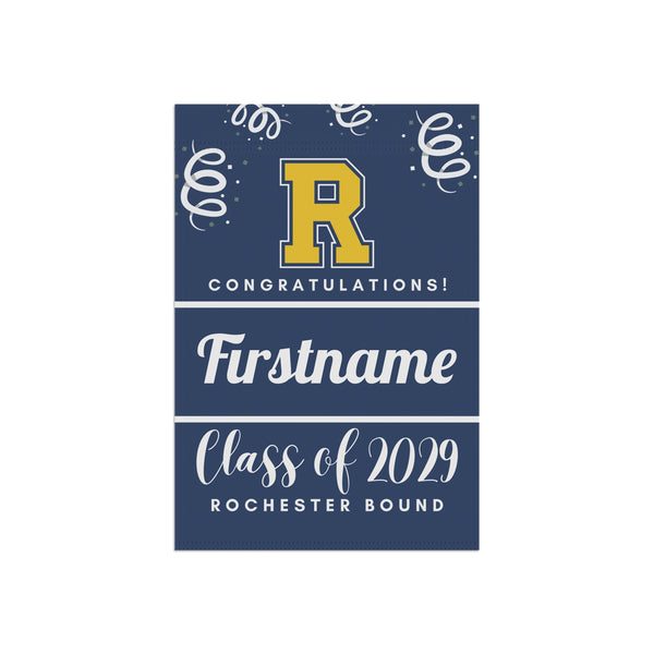 Personalized Rochester 2029 Yard Flag
