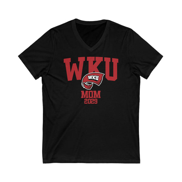 WKU 2029 MOM V-Neck Tee