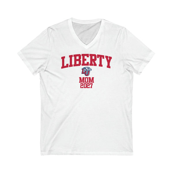 Liberty Class of 2027 MOM V-Neck Tee