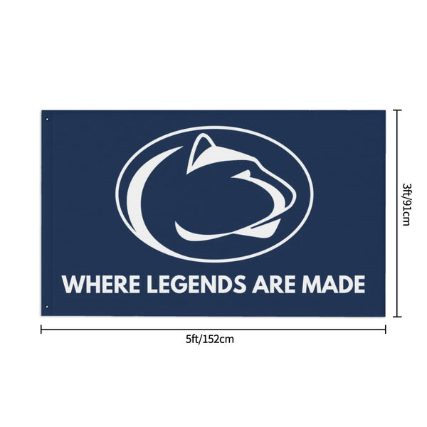 Penn State Flag - Where Legends are Made