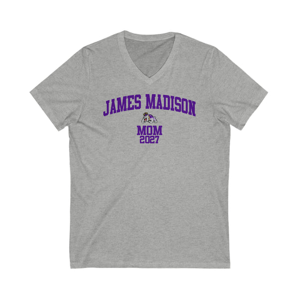 JMU Class of 2027 MOM V-Neck Tee