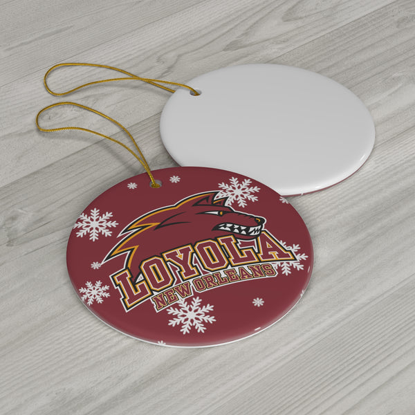 Loyola New Orleans Ceramic Ornaments