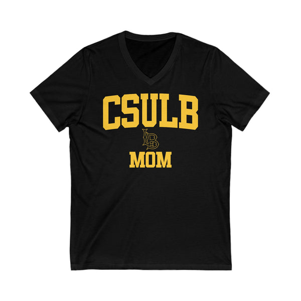 CSULB MOM V-Neck Tee