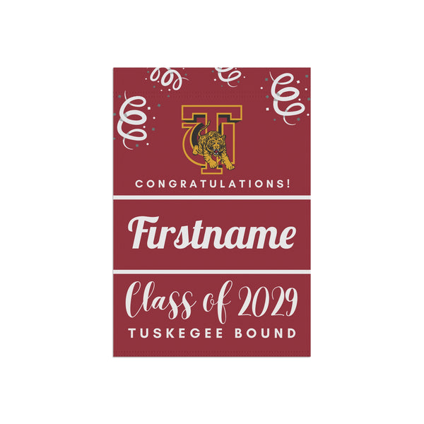 Personalized Tuskegee 2029 Yard Flag