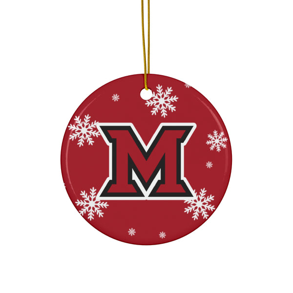 Miami University Ceramic Ornaments