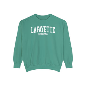 Lafayette Louisiana Comfort Colors Sweatshirt