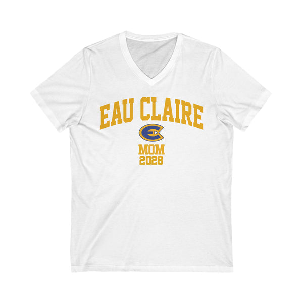UWEC Class of 2028 MOM V-Neck Tee