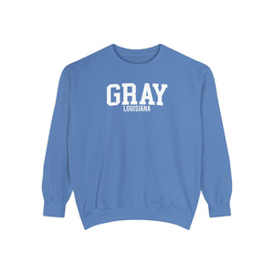 Gray Louisiana Comfort Colors Sweatshirt