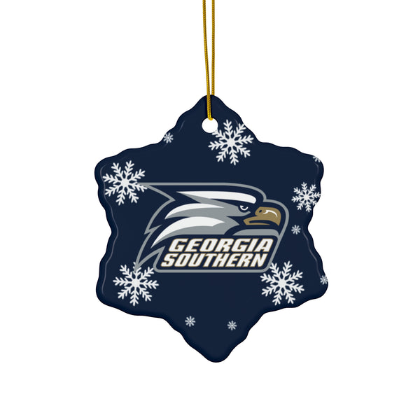 Georgia Southern Ceramic Ornaments