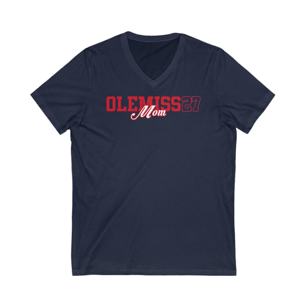 Ole Miss 27 MOM V-Neck Tee