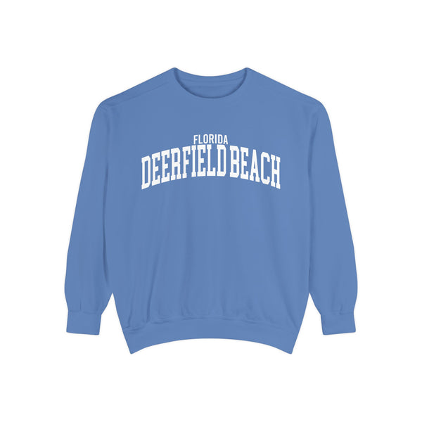 Deerfield Beach Florida Comfort Colors Sweatshirt