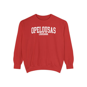 Opelousas Louisiana Comfort Colors Sweatshirt