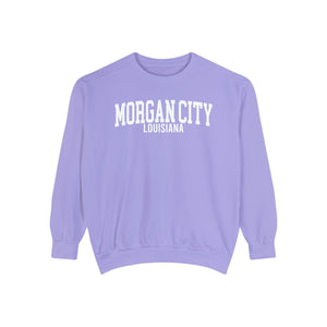 Morgan City Louisiana Comfort Colors Sweatshirt