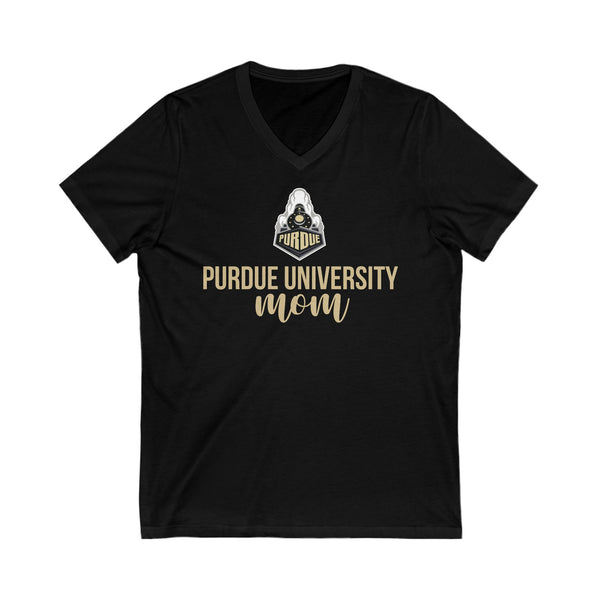 Purdue University MOM V-Neck Tee