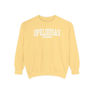 Opelousas Louisiana Comfort Colors Sweatshirt