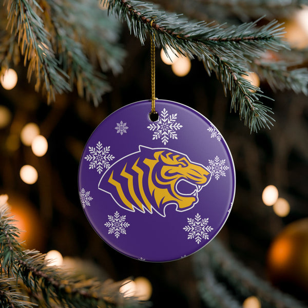 Ouachita Baptist Ceramic Ornaments