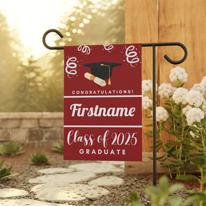 Personalized 2025 Graduate Yard Flag