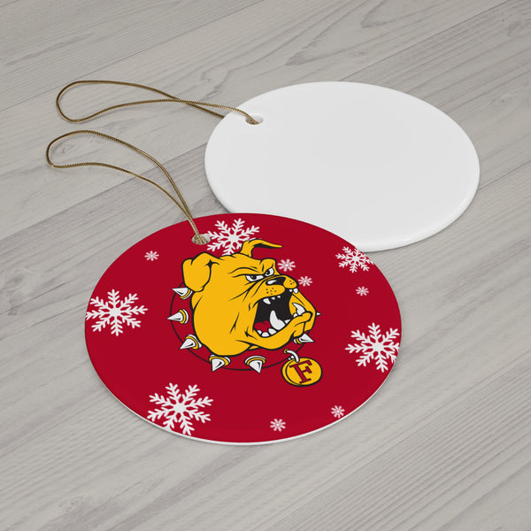 Ferris State Ceramic Ornaments