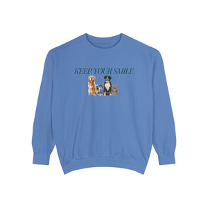 Keep Your Smile Comfort Colors Sweatshirt