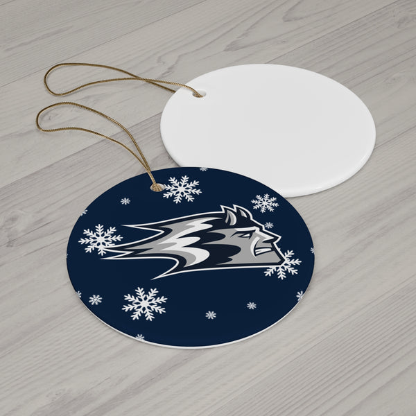 UW Stout Ceramic Ornaments