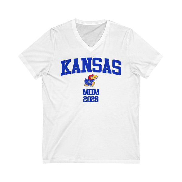 KU Class of 2028 MOM V-Neck Tee