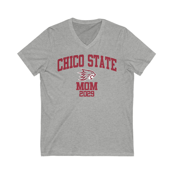 Chico State 2029 MOM V-Neck Tee
