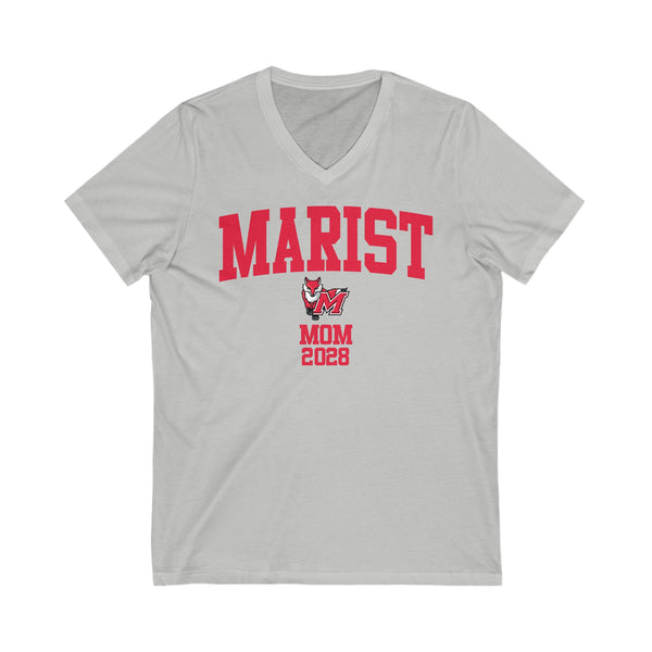 Marist College Class of 2028 MOM V-Neck Tee